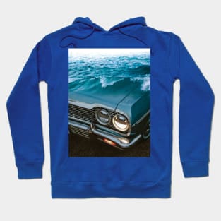 ocean car Hoodie